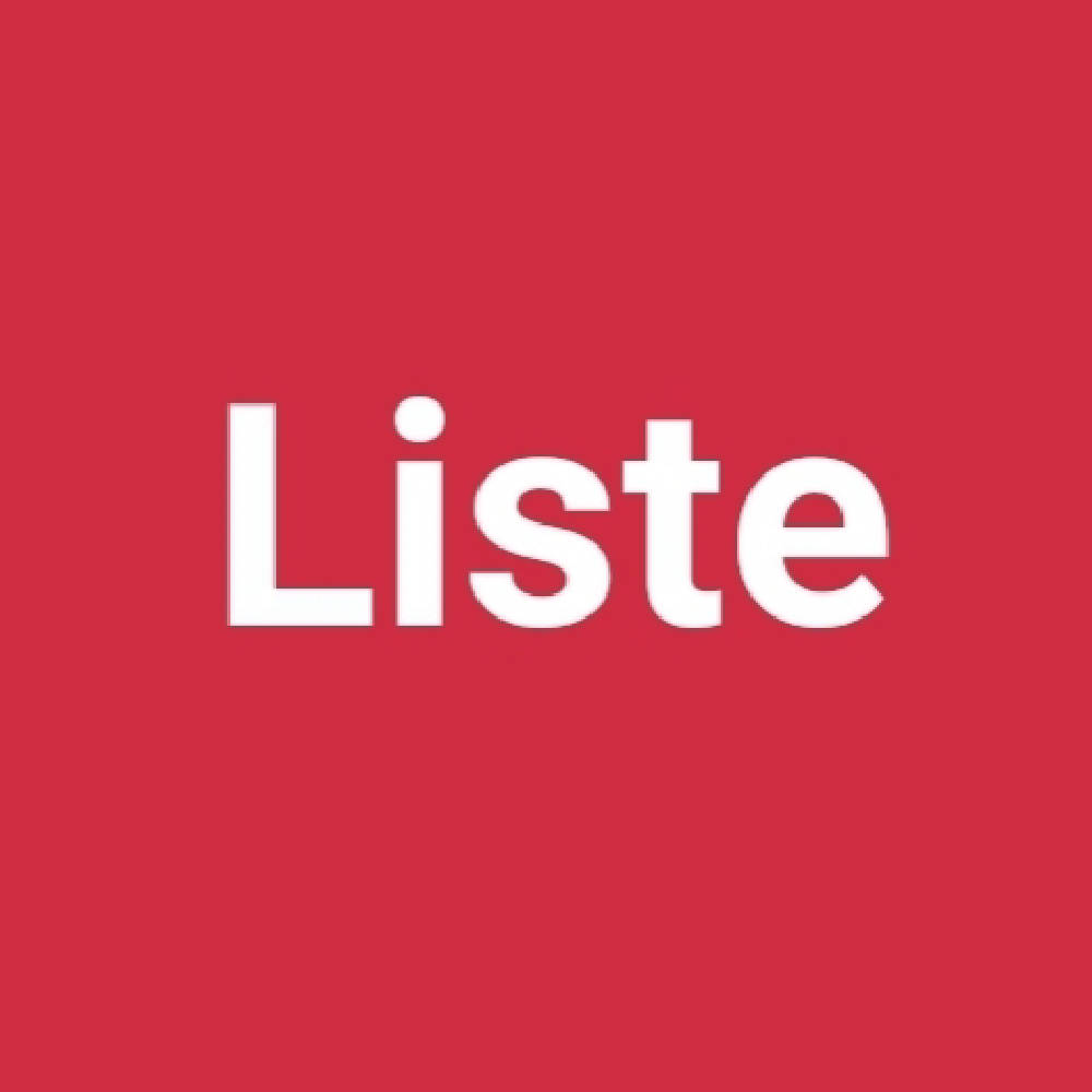 Liste s. u.