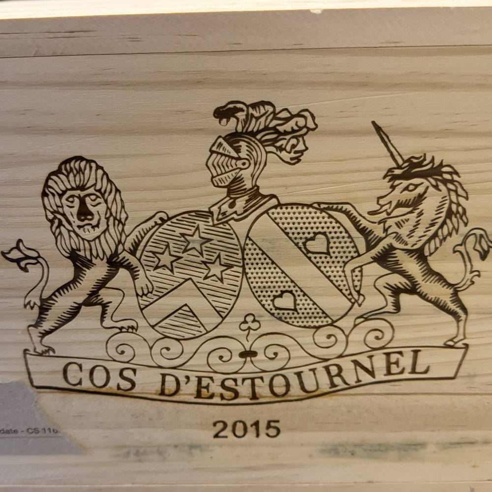 Château Cos d'Estournel 2015 Rotwein