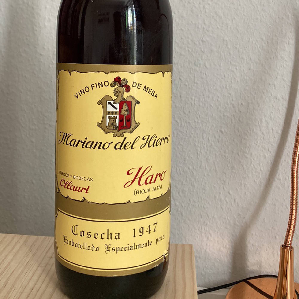 Rioja 1947 Mariano del Hierro