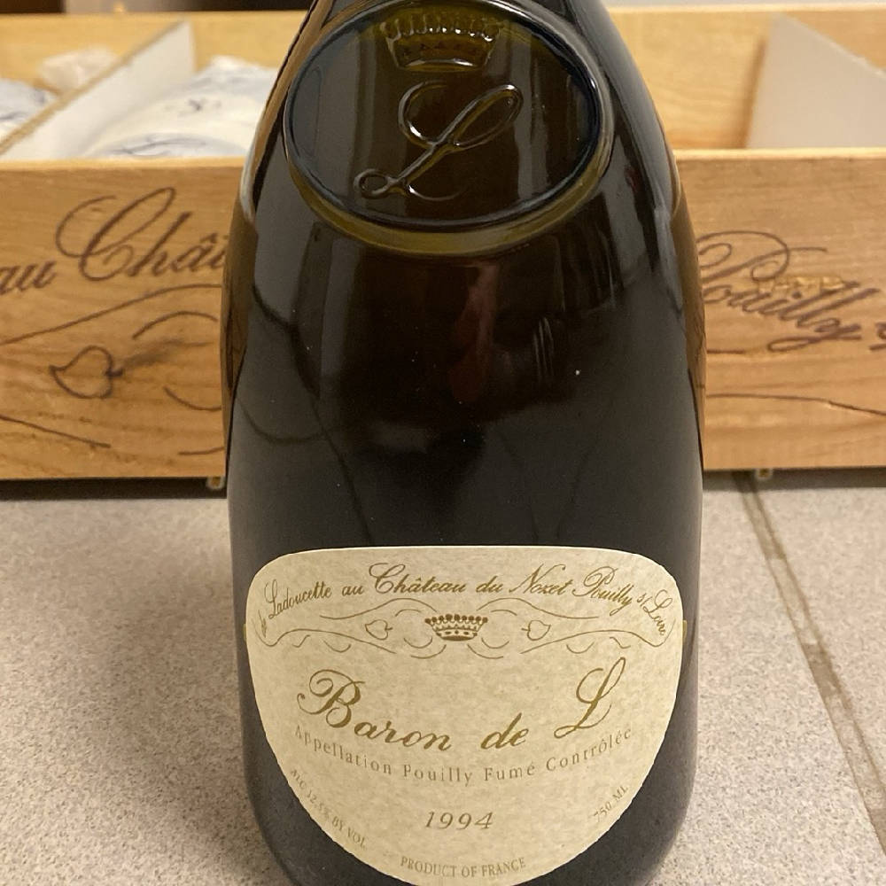 Baron de L 1994, Chateau Ladoucette Pouilly Fumé 