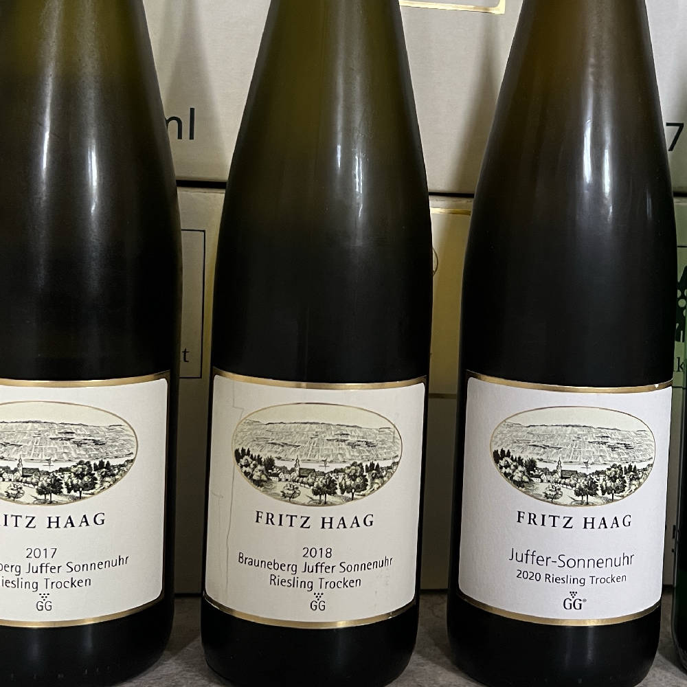Fritz Haag Brauneberger Juffer Sonnenuhr 2018 GG Paket 