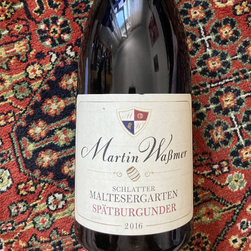 2016 Martin Waßmer Schlatter Maltesergarten Spätburgunder Magnum