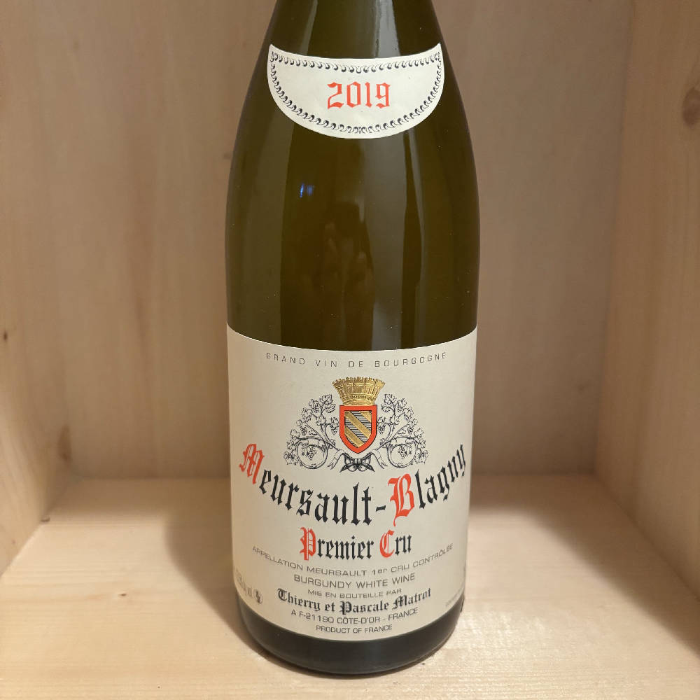 Domaine Thierry et Pascale Marot: Meursault 1er Cru Blagny 2019