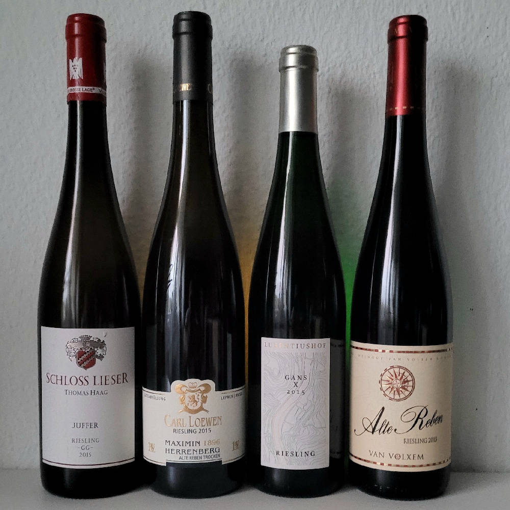 4er Riesling Mosel Set - trinkreif