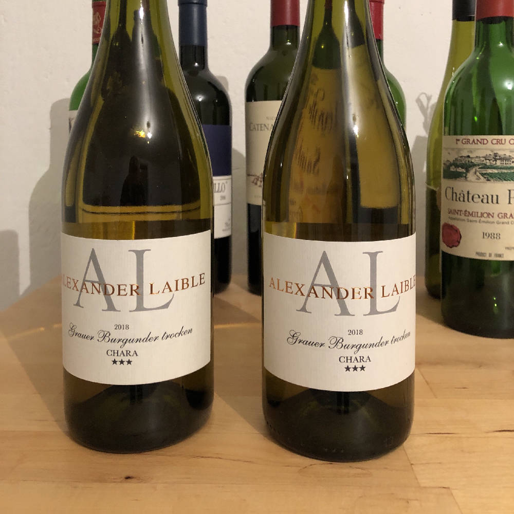 Alexander Laible Grauer Burgunder 2018 Chara DUO
