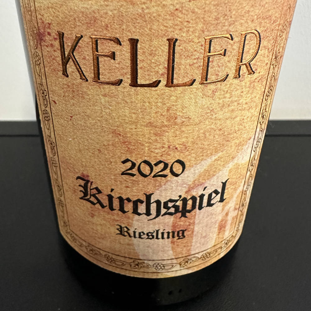 Riesling Klaus Peter Keller 2020 Kirchspiel