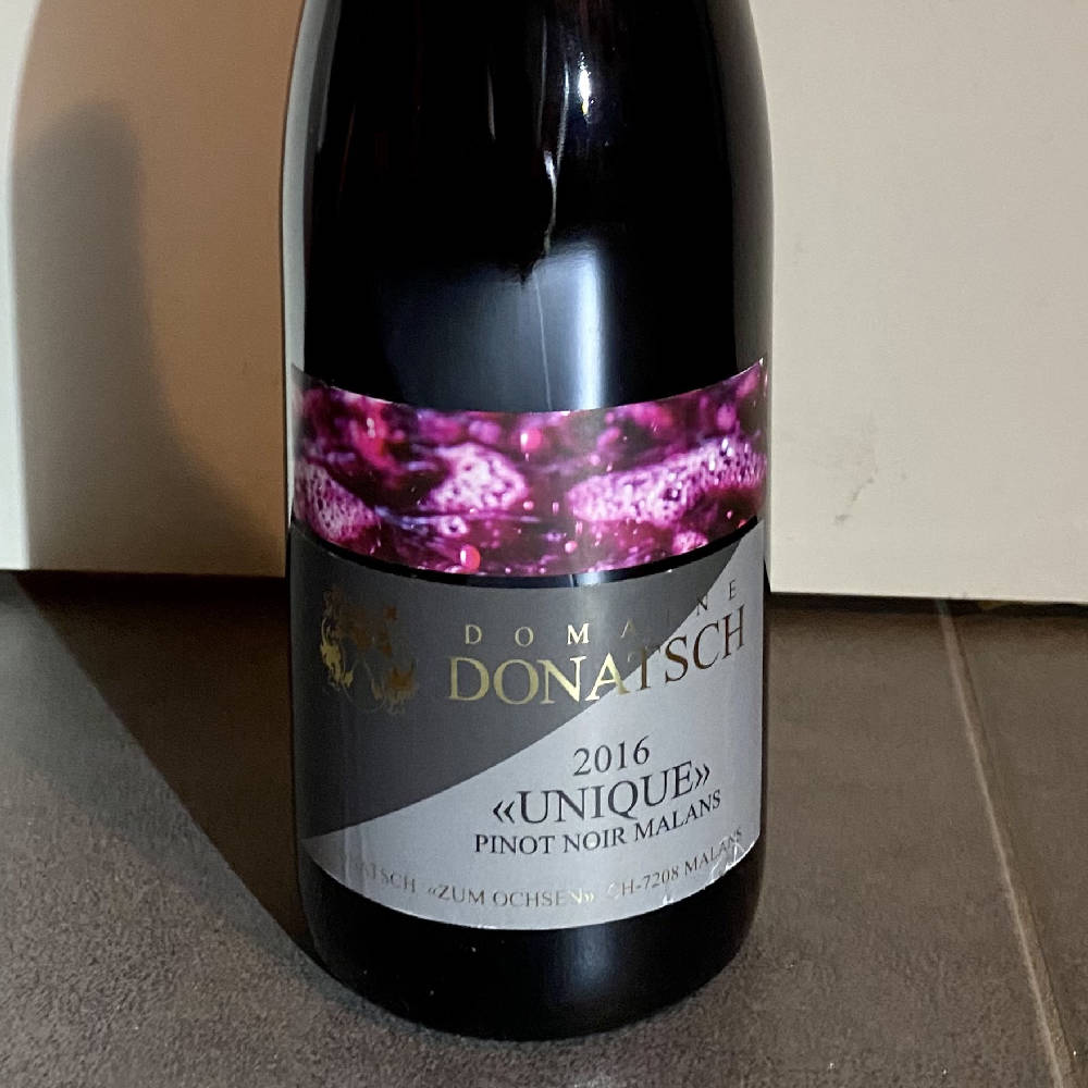 Donatch „Unique“ Pinot Noir Malans 2016