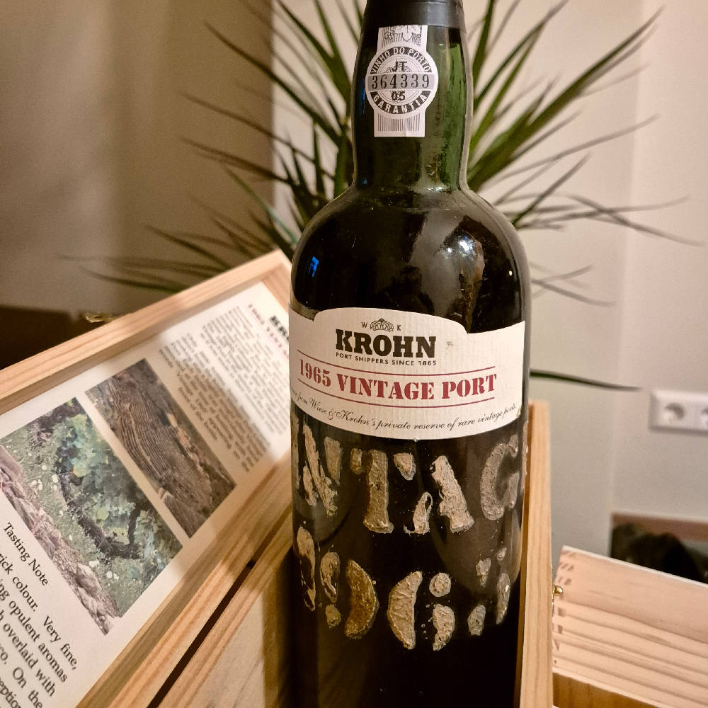 1965 Vintage Port Krohn 0,75l