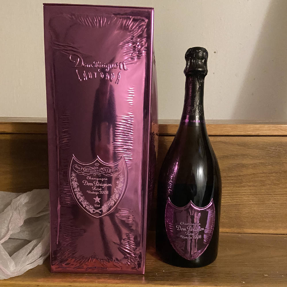 Dom Perignon Lady Gaga Rose 2008