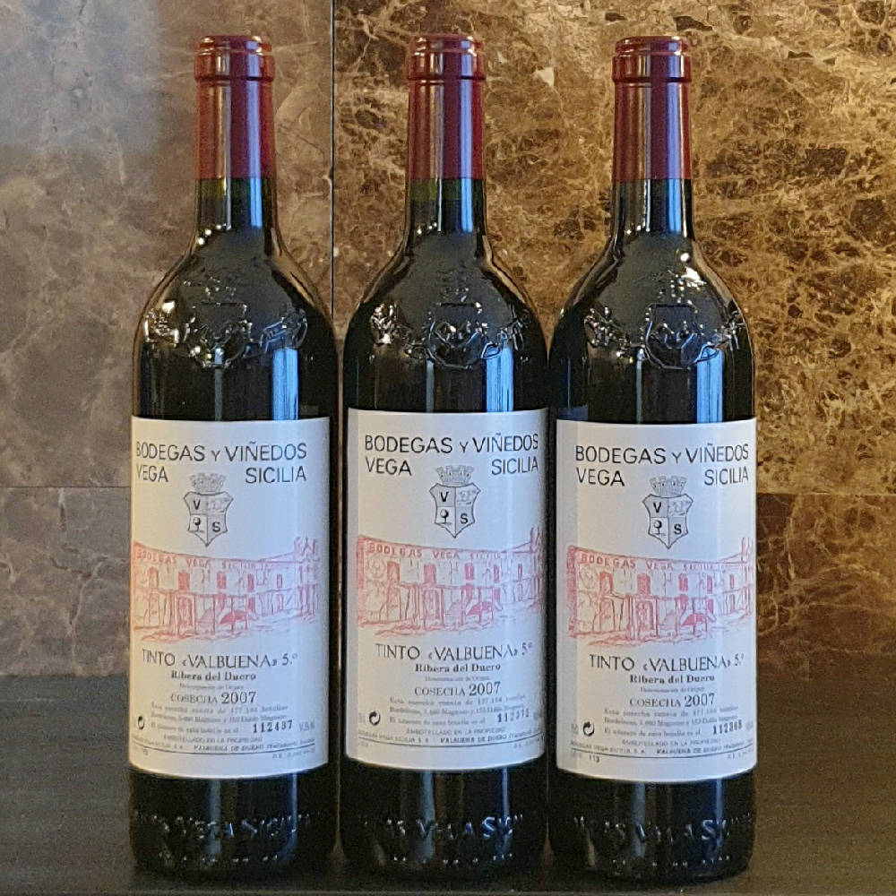 3er Paket Vega Sicilia Valbuena 2007