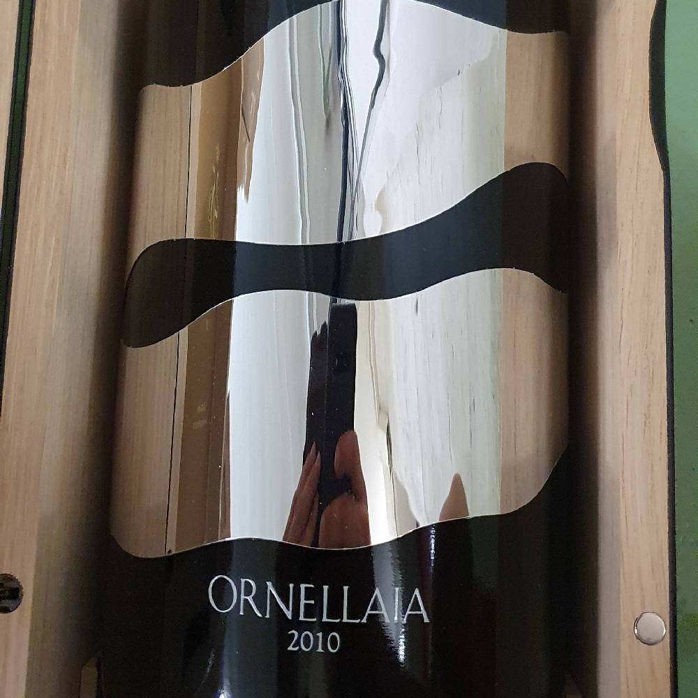 Ornellaia 2010 3Liter Michelangelo Etikette