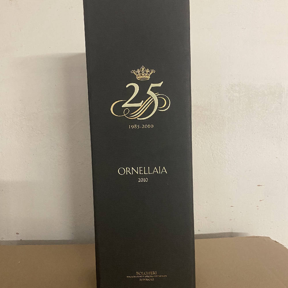 Ornellaia 2010, 25 Jahre Edition 