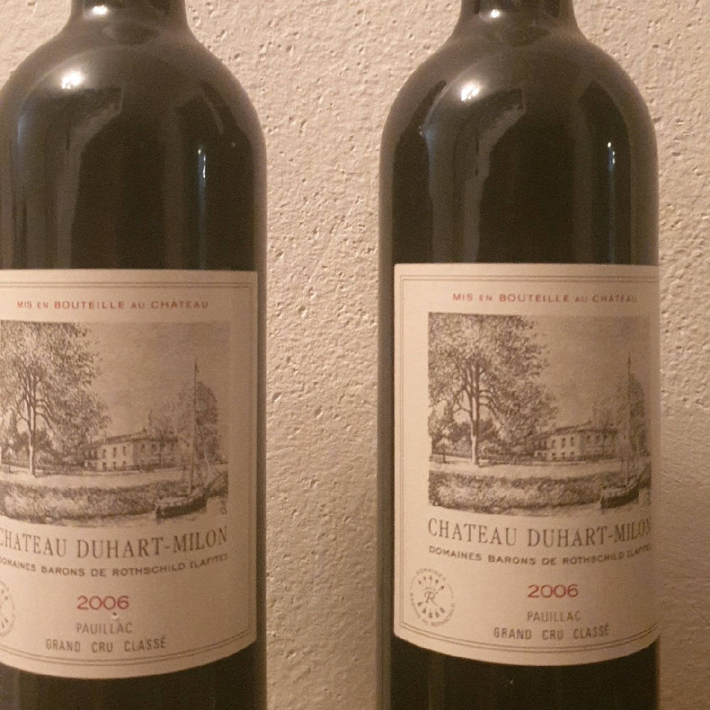 Rotwein Château Duhart-Milon Pauillac 2006 Grand Cru Classé