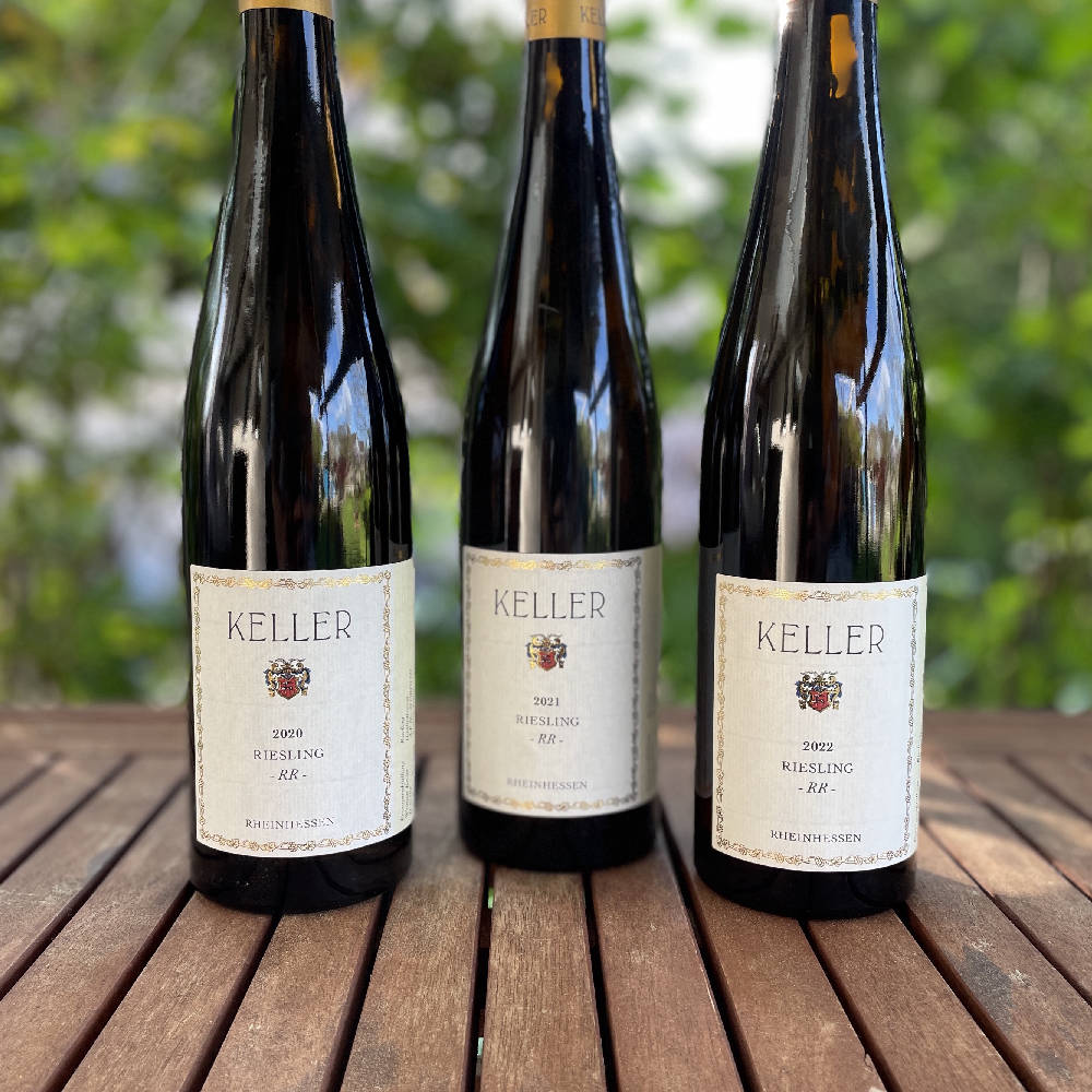 Keller Riesling RR Vertikale 2020-2022 selten! 