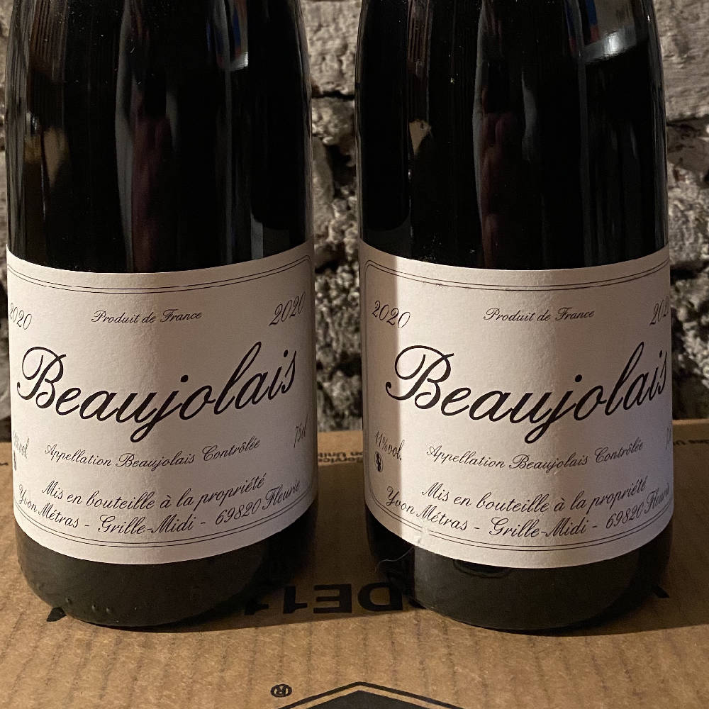 2 Fl 2020 Beaujolais Yvon Métras