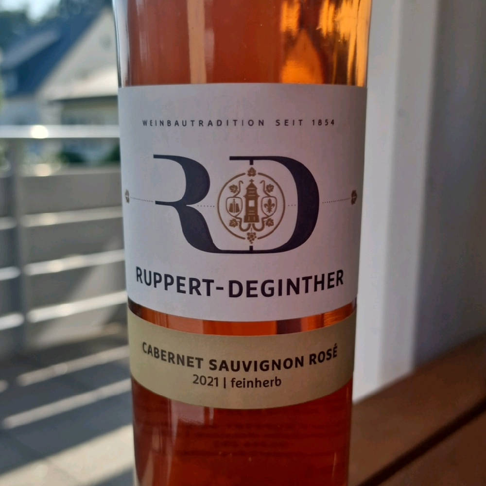 Cabernet Sauvignon Rose / Feinherb / 2021 / Weingut Ruppert- Deginther 