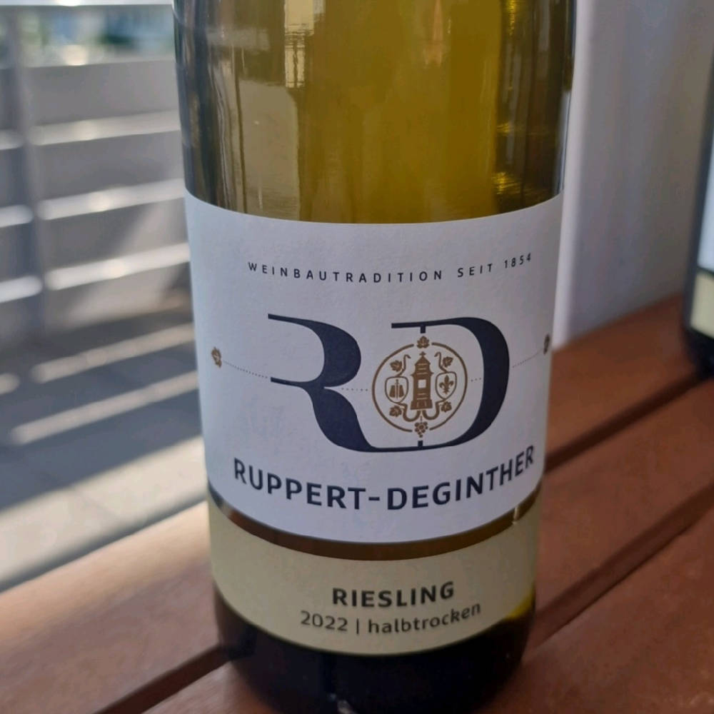 Riesling / Halbtrocken / 2022 / Weingut Ruppert - Deginther 