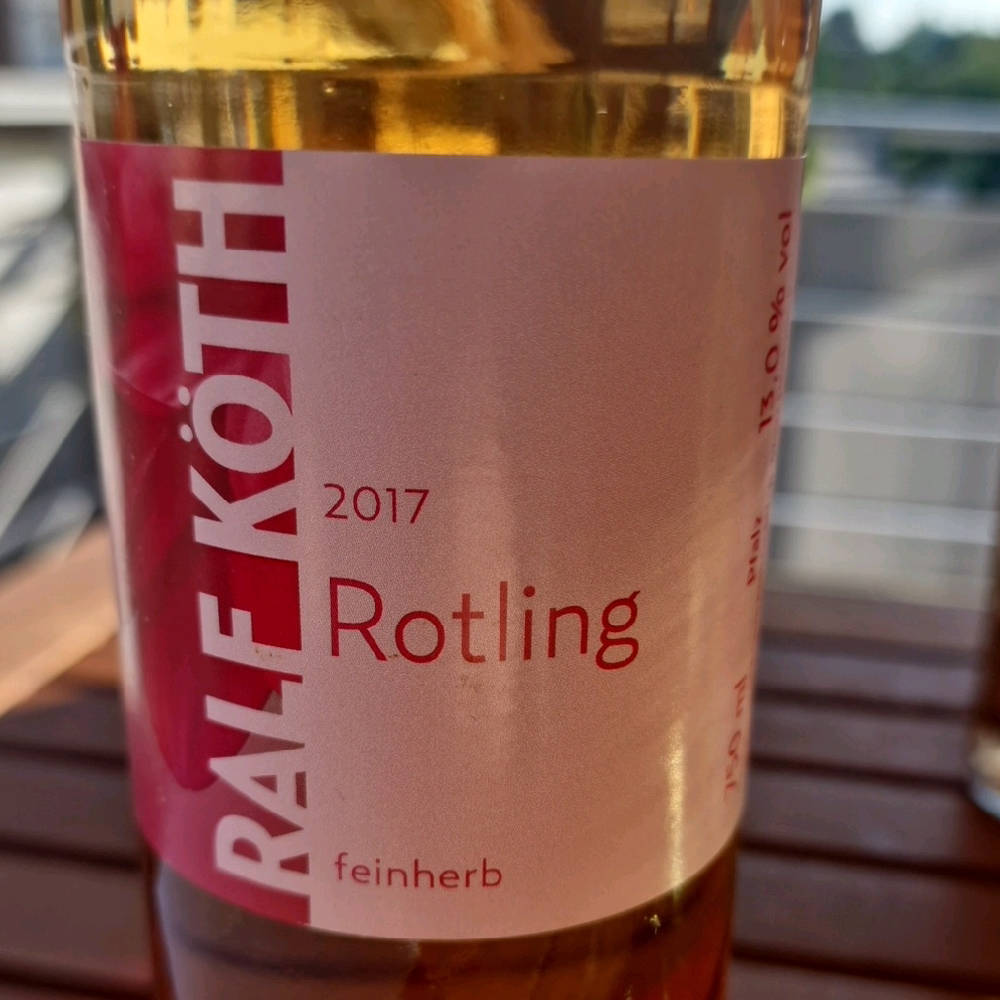 Rotling / Feinherb / 2017 / Ralf Köth 