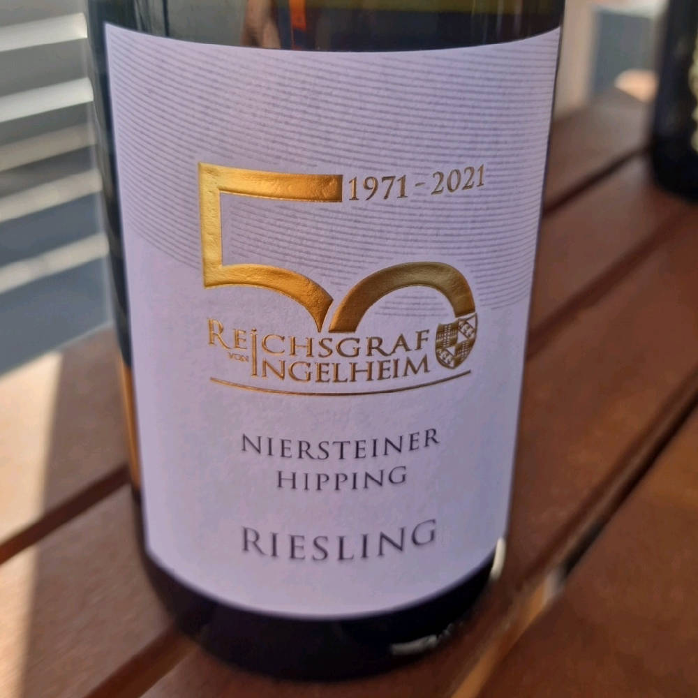 Riesling / Auslese - Trocken / Niersteiner Hipping / Weinkellerei Reichsgraf von Ingelheim