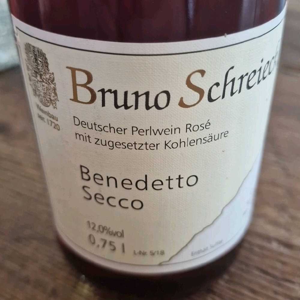 Benedetto Secco / Perlwein / Losnr. 5/18 / Bruno Schreieck