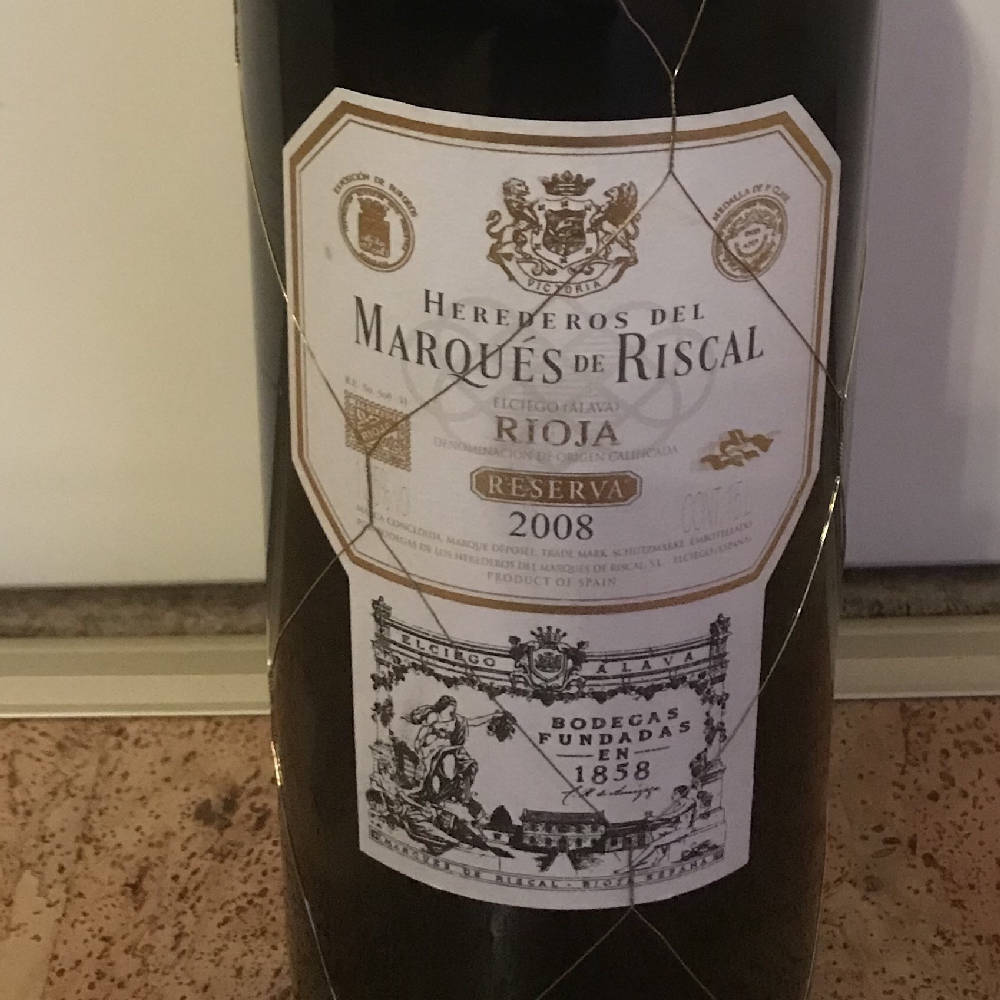 Marques Riscal Rioja 2008 1,5Liter