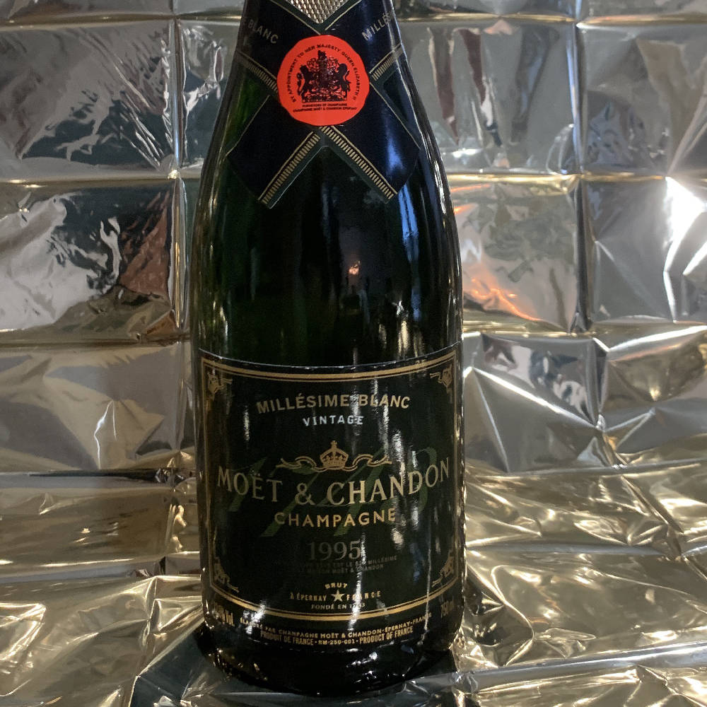 MOÉT & CHANDON MILLÉSIME VINTAGE 1995 Rarität 