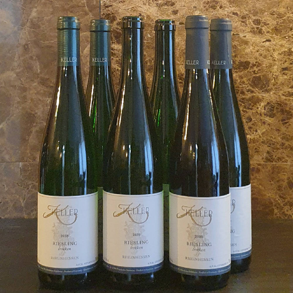 Auktion: Klaus Peter Keller Riesling Mini Vertikale 2018 - 2020