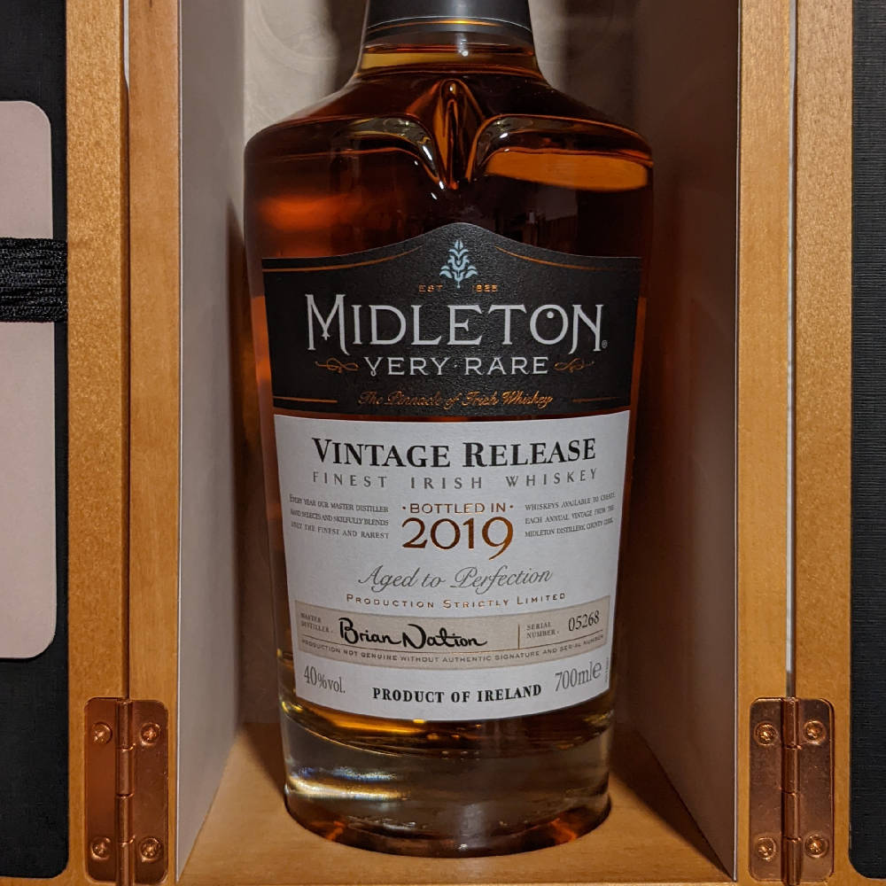 2019 Middleton Very Rare Whiskey 