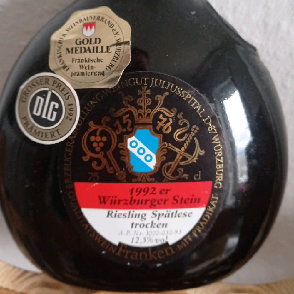 1992 Würzburger Stein Riesling Spätlese trocken