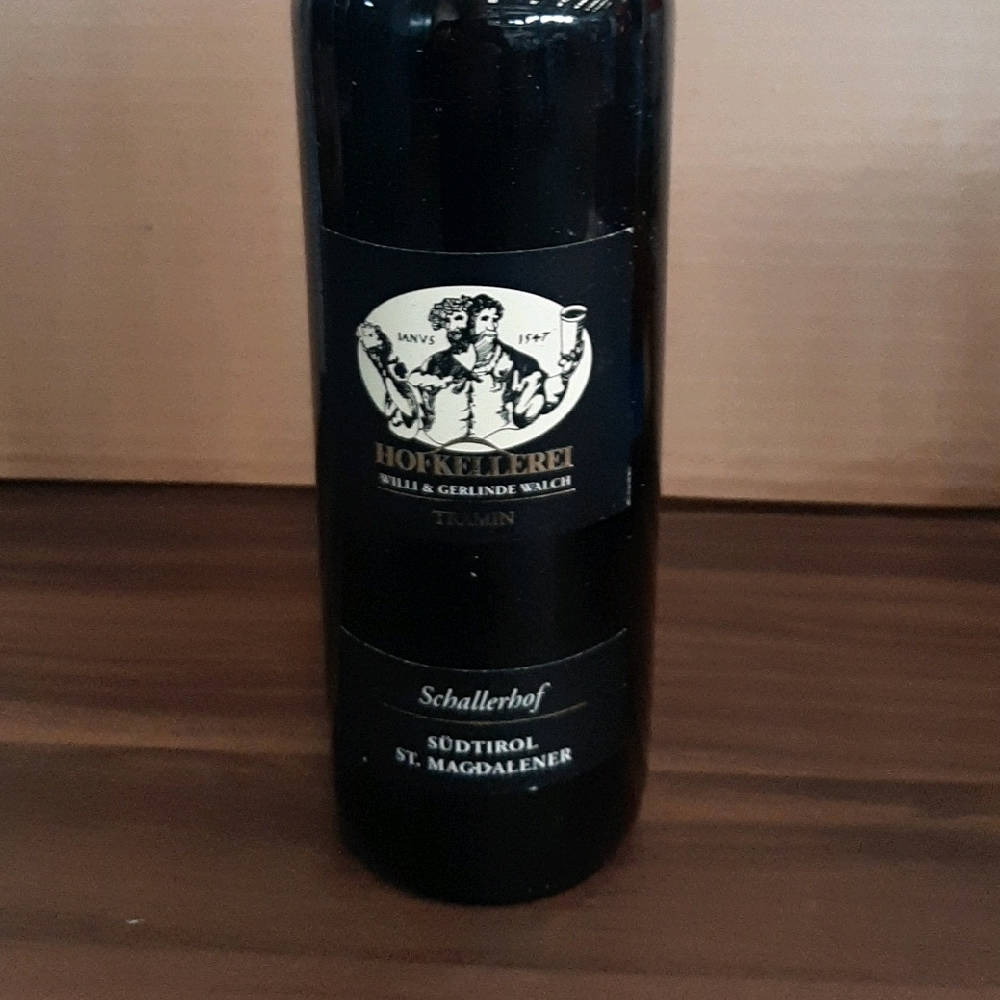 2003er St. Magdalener Tramin Schallerhof Südtirol