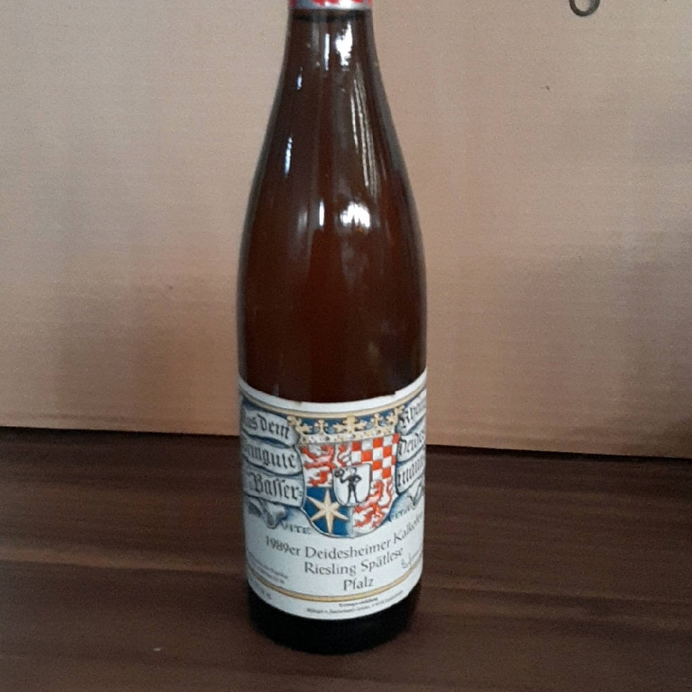 1989er Deidesheimer Kalkofen Riesling Spätlese Dr. von Bassermann-Jordan 