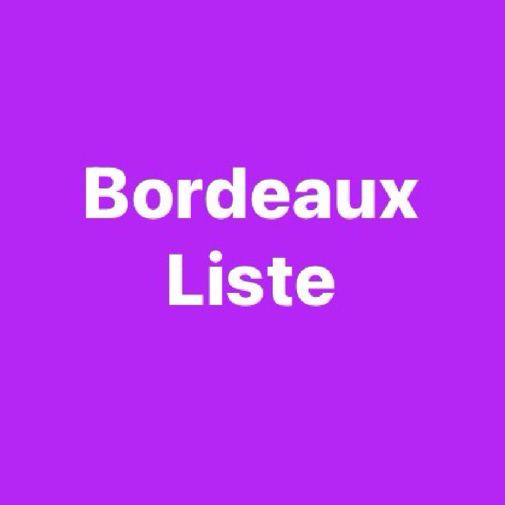 Große Bordeaux Liste 1980-2020 