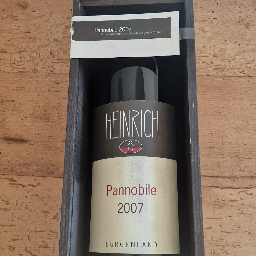 3 Liter Pannobile Heinrich JG 2007 i Holzkiste 