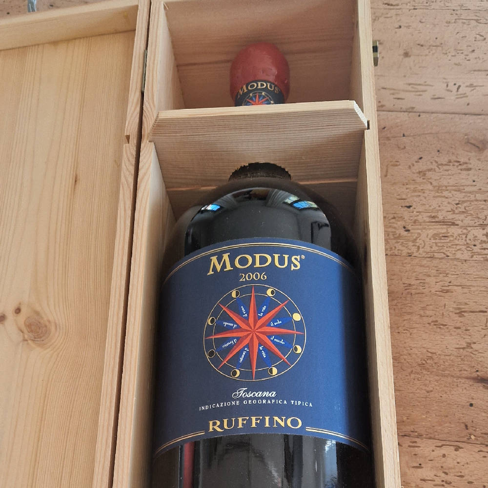 5 Liter Ruffino Modus JG 2006 in Holzkiste