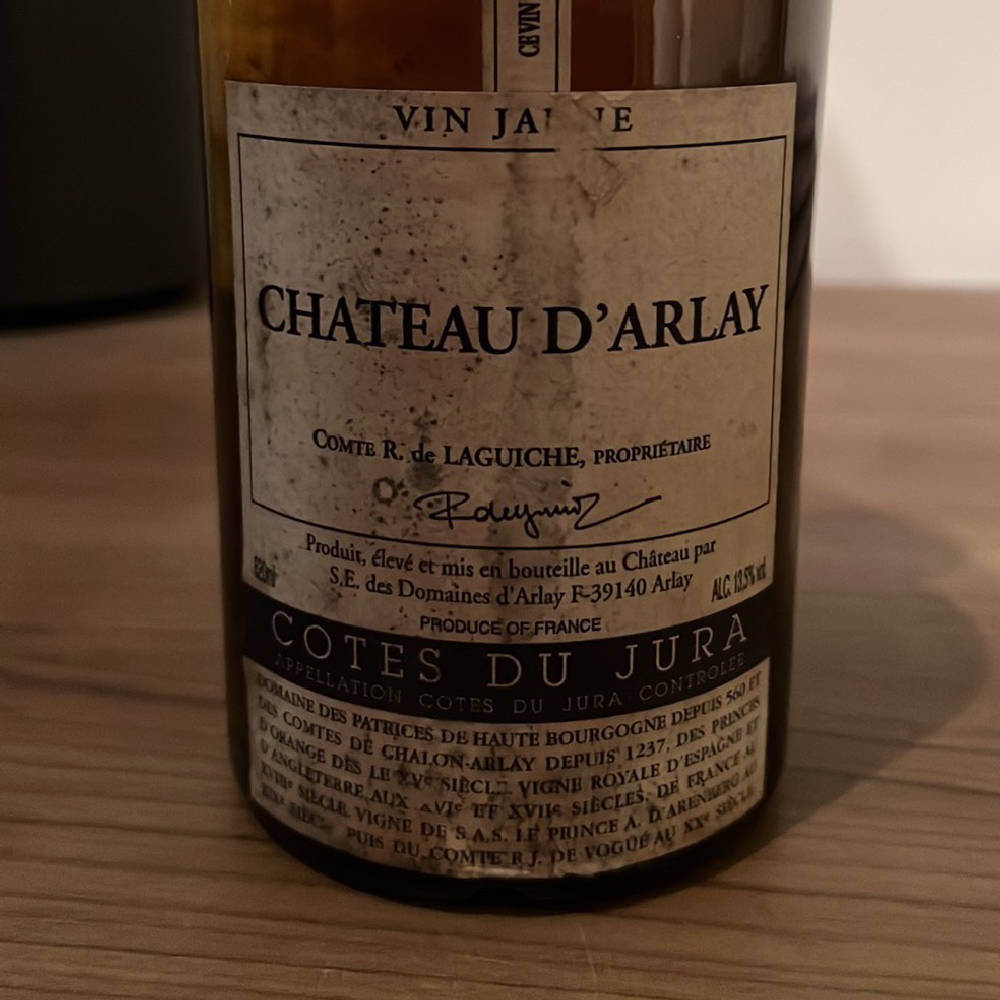 Vin Jaune Chateau D Arlay 1983