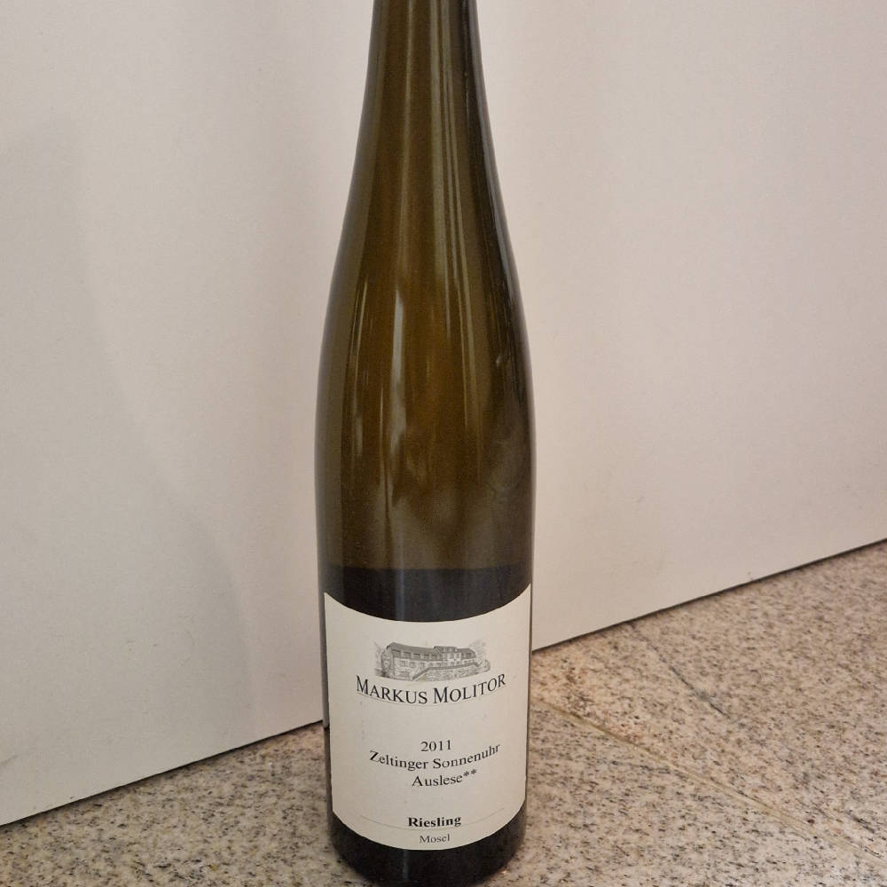 1,5l Markus Molitor Zeltinger Sonnenuhr Auslese** 2011 