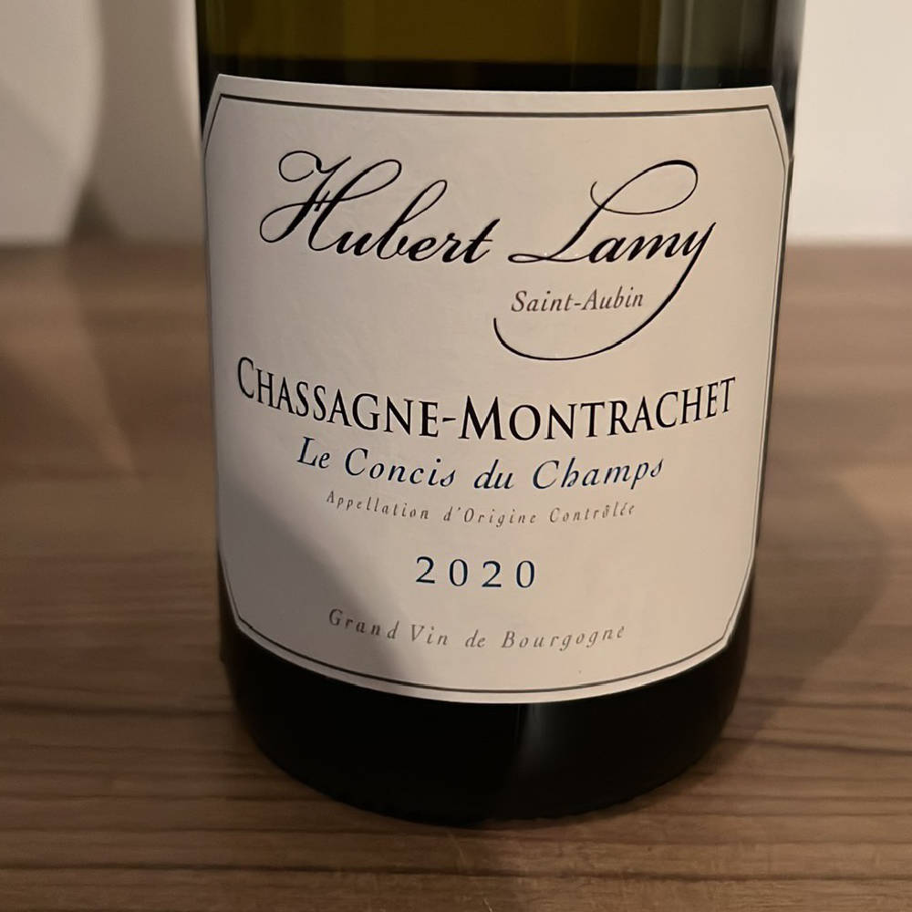 Hubert Lamy Chassagne-Montrachet 2020