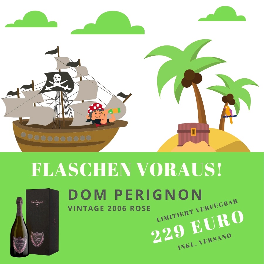 Alles verkauft: Dom Pérignon Vintage 2006 Rose