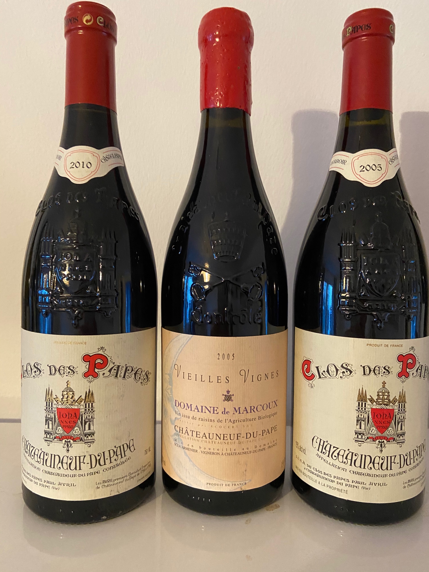 Châteauneuf-du-Pape Paket 2005 & 2010