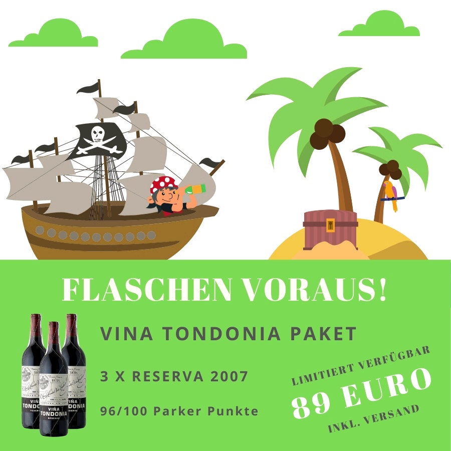 Alles verkauft - 3 Fl. Vina Tondonia Reserva 2007 im Paket