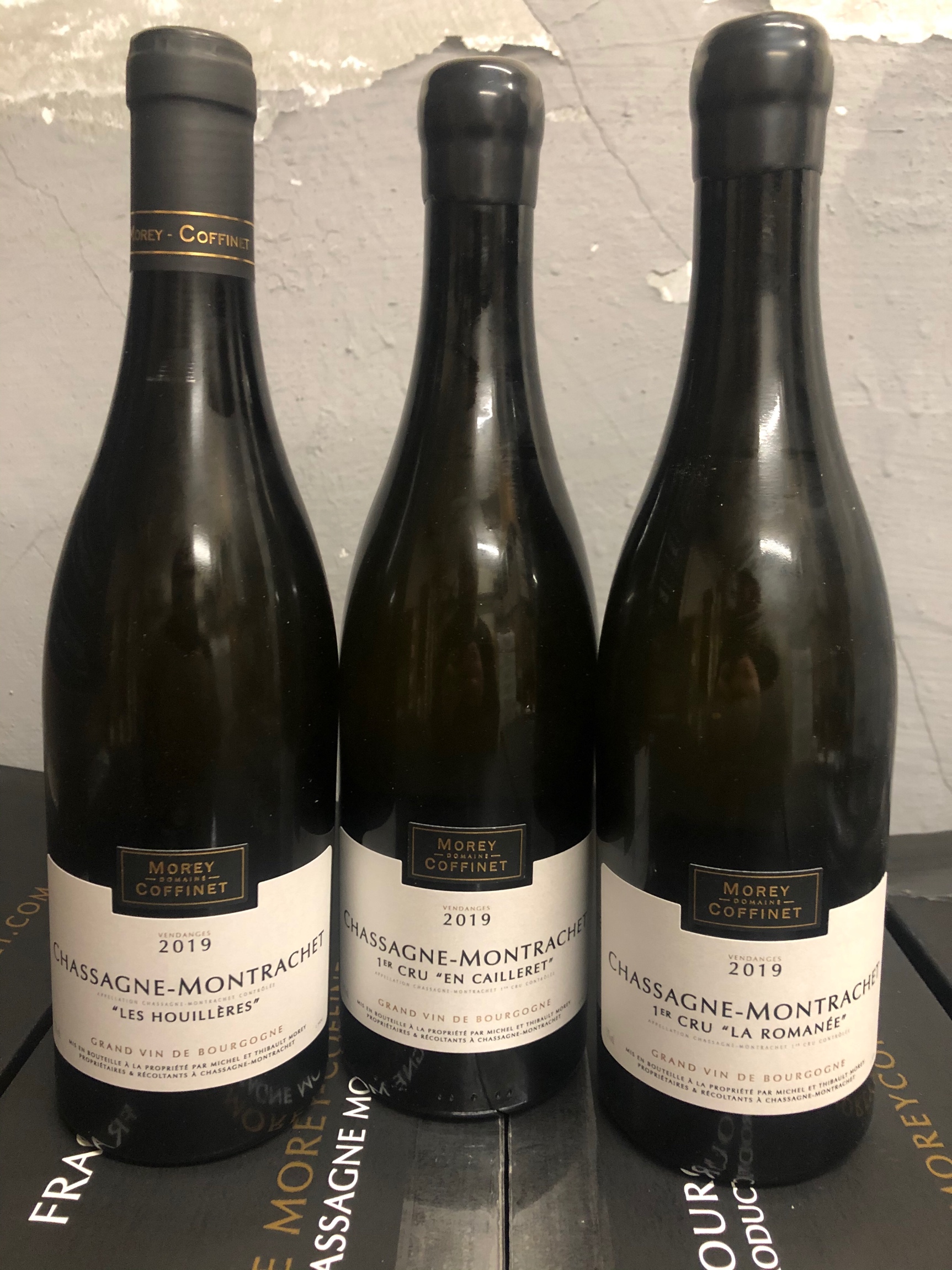 Morey-Coffinet Chassagne-Montrachet Paket Top Lagen