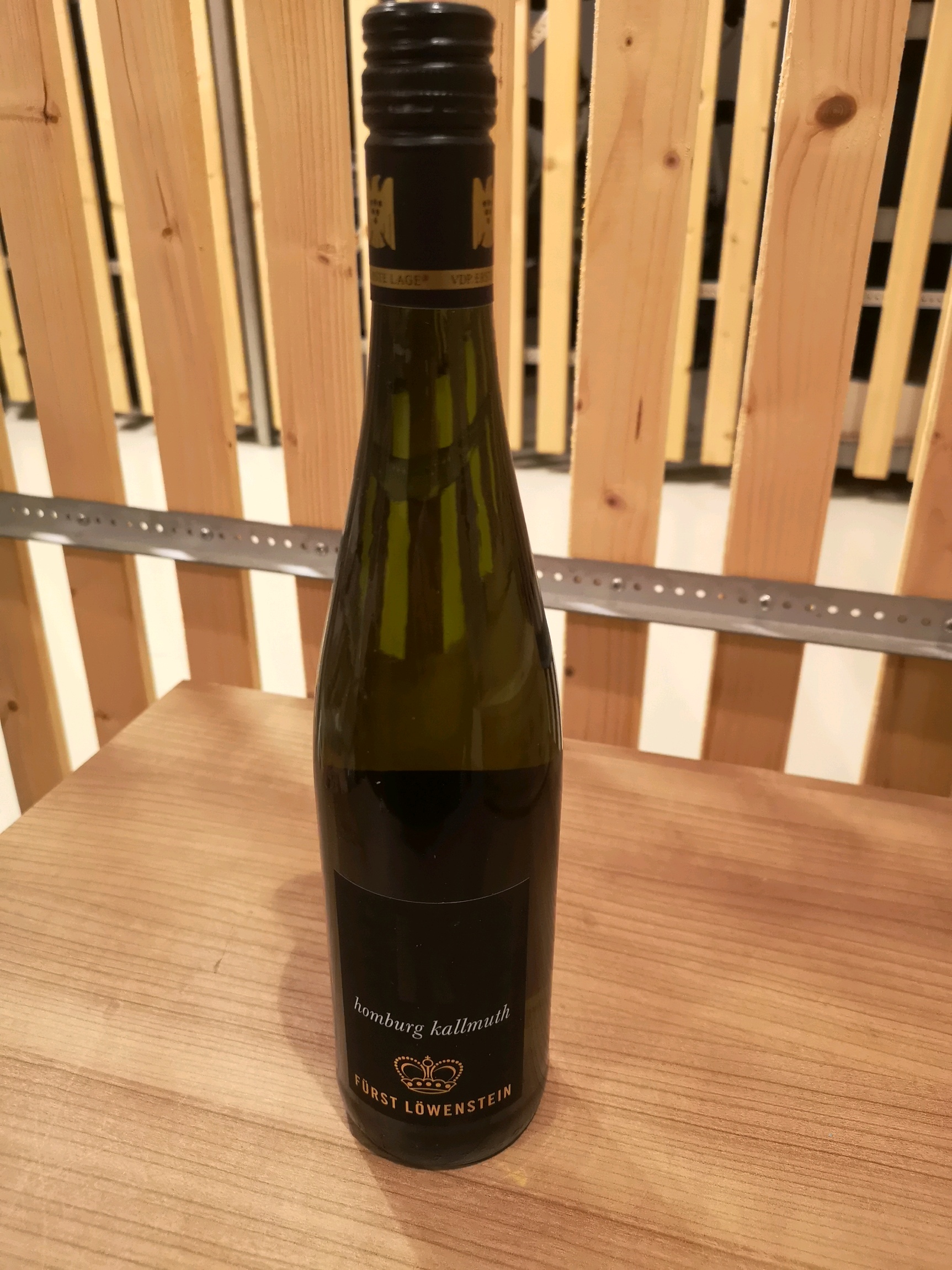 Fürst Löwenstein Homburg Kallmuth Erste Lage Riesling 2015