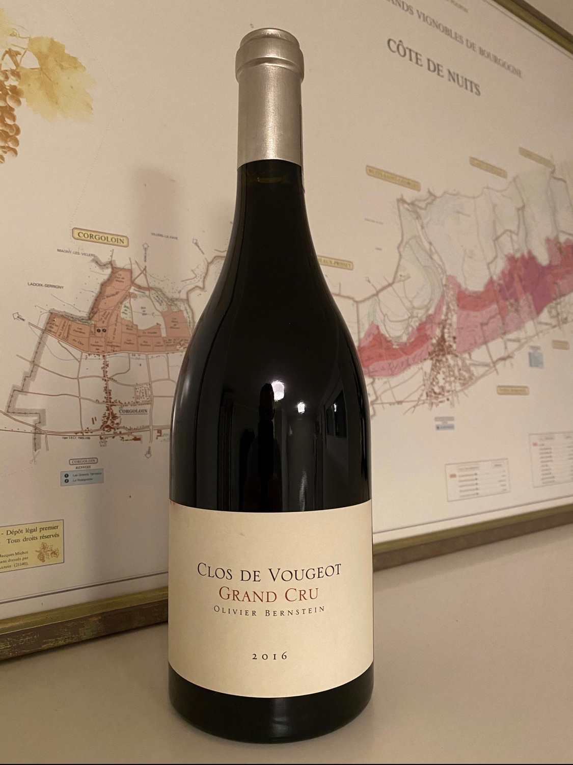 Oliver Bernstein Clos de Vougeot Grand Cru 2016
