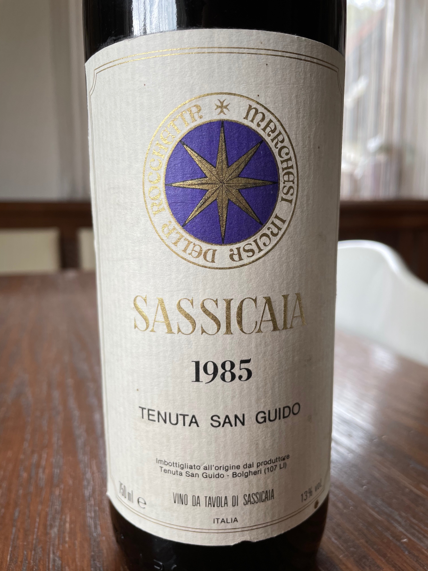 SASSICAIA 1985