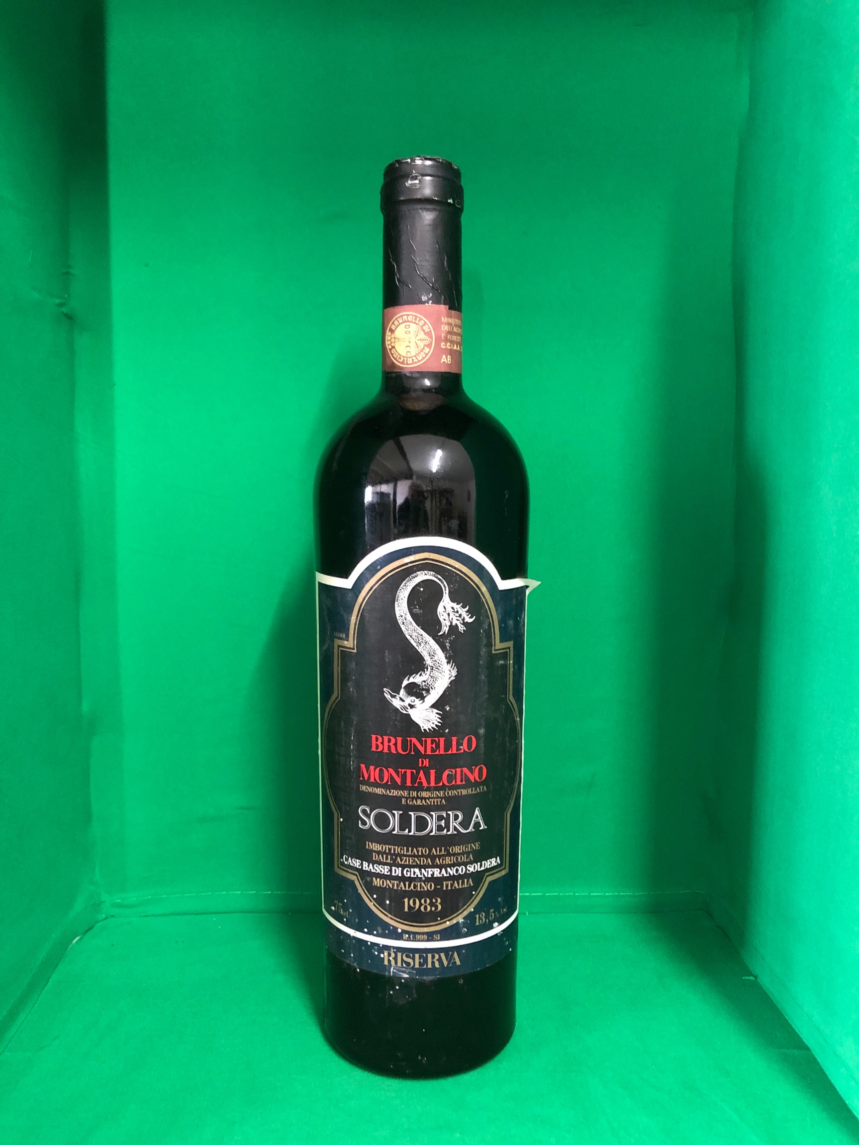 Soldera Brunello in Montalcino 1983