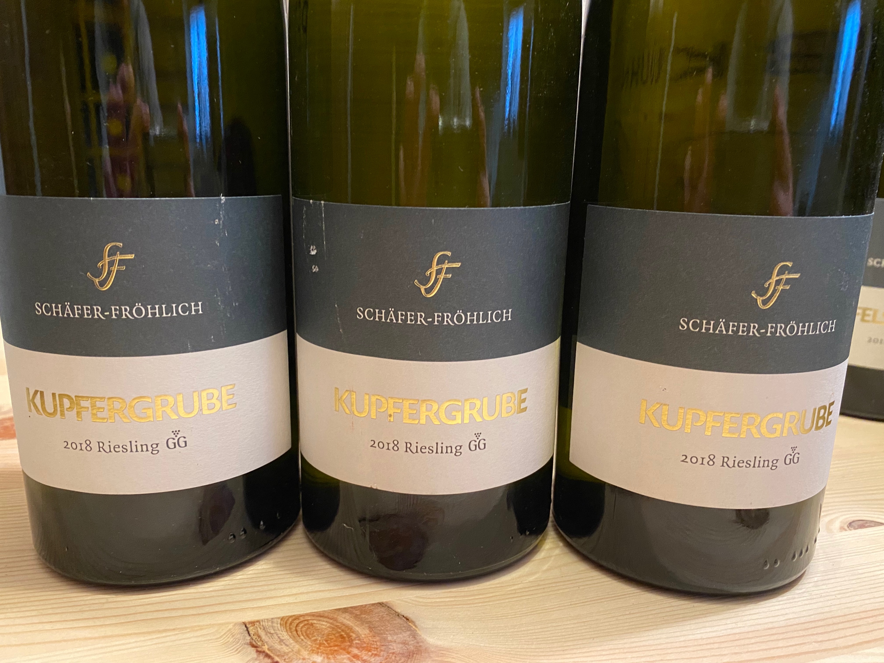 3 x Schäfer-Fröhlich Kupfergrube GG 2018