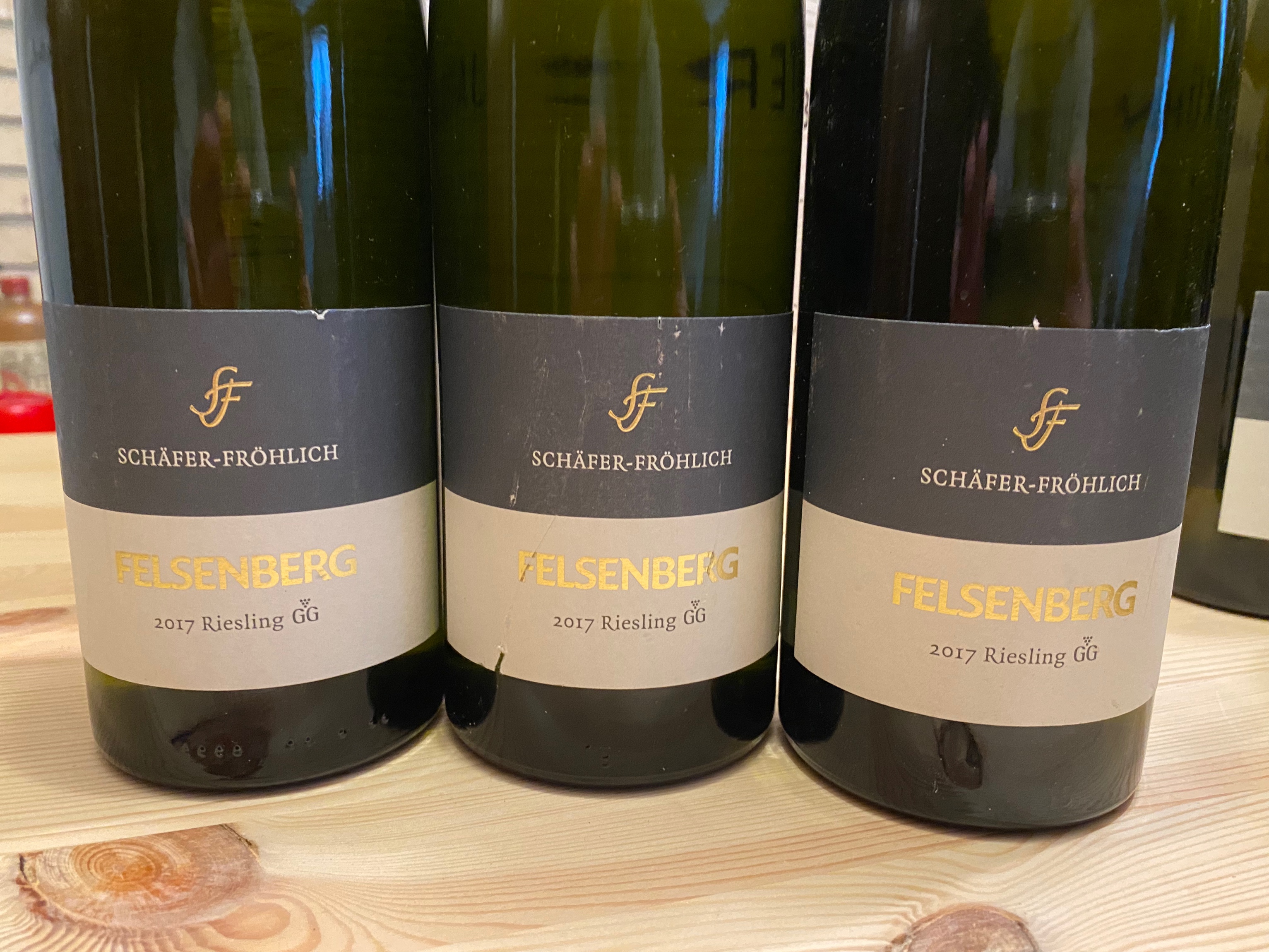 3 x Schäfer-Fröhlich Felsenberg GG 2017