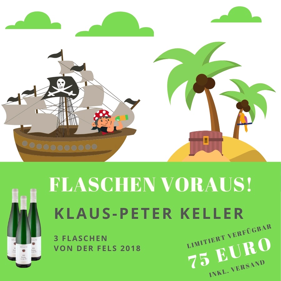 3 x Klaus Peter Keller "von der Fels" 2018