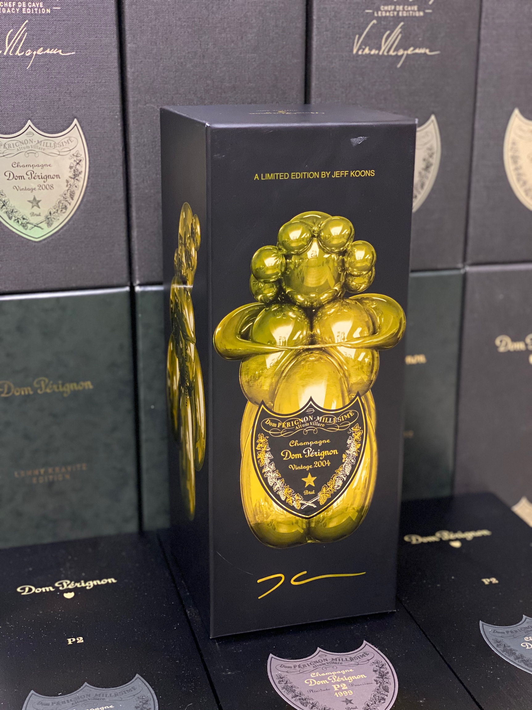 Dom Perignon 2004 Jeff Koons limited Edition 