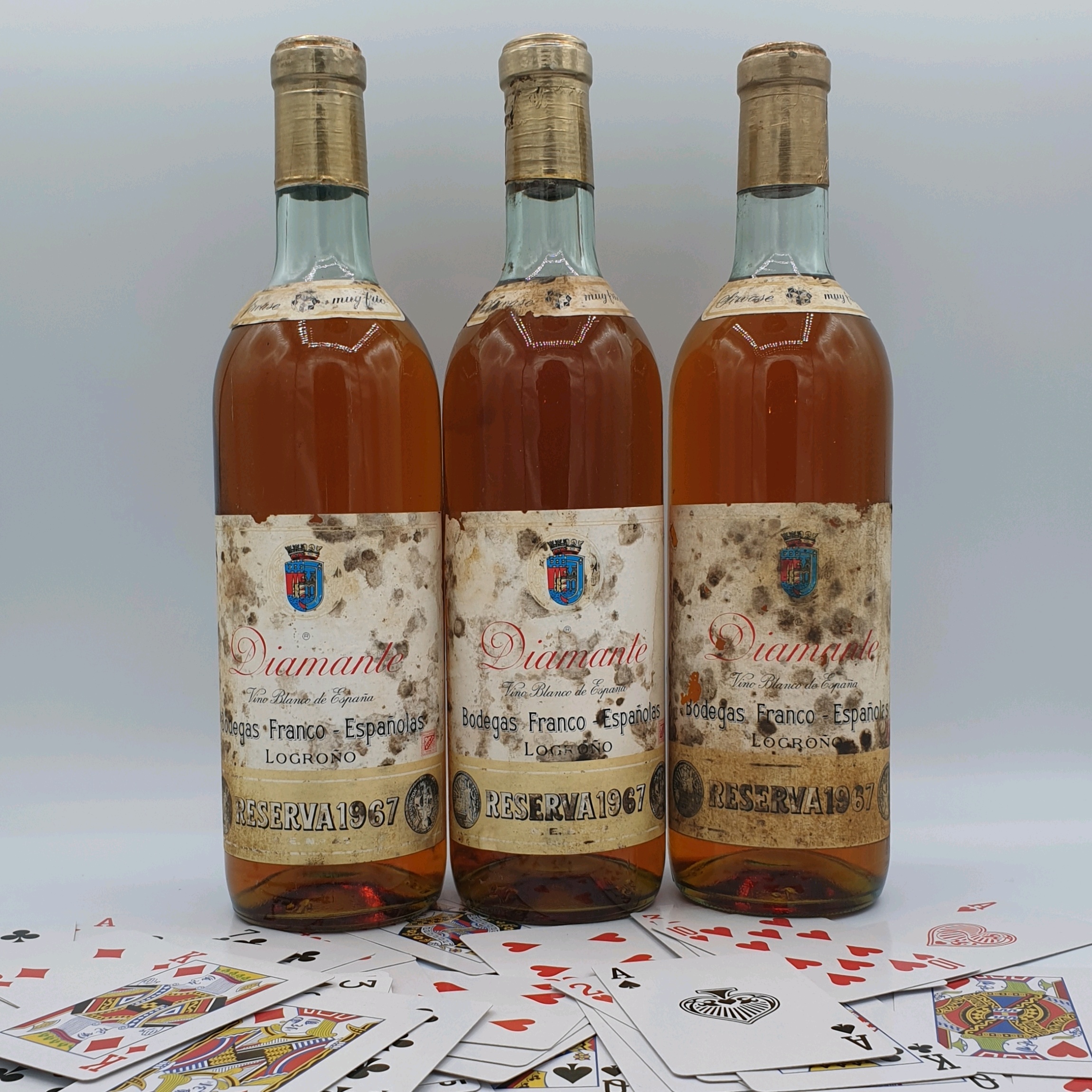 24h Auktion: 3 x Diamante Reserva 1967